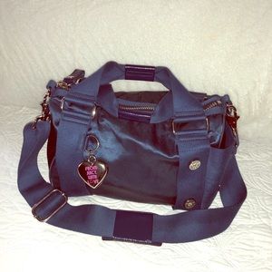 Juicy Couture Nylon Blue Seatbelt Purse